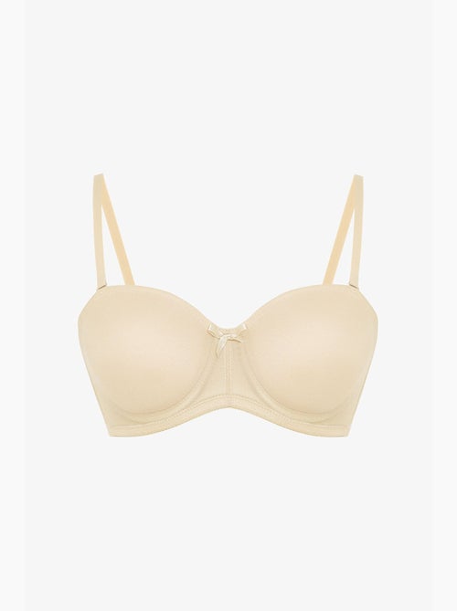 Reggiseno a tinta unita con ferretto e spalline rimovibili penti - Kiabi Reggiseno a tinta unita con ferretto e spalline rimovibili penti - Kiabi
