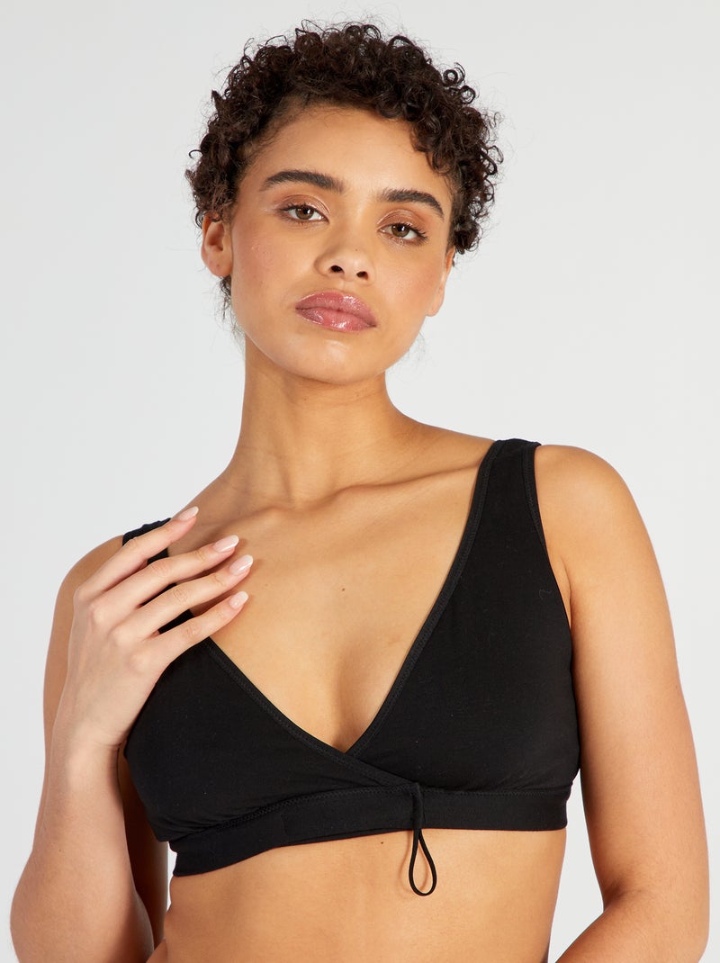 Reggiseno a triangolo - So Easy nero - Kiabi