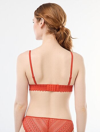 Reggiseno a triangolo in pizzo