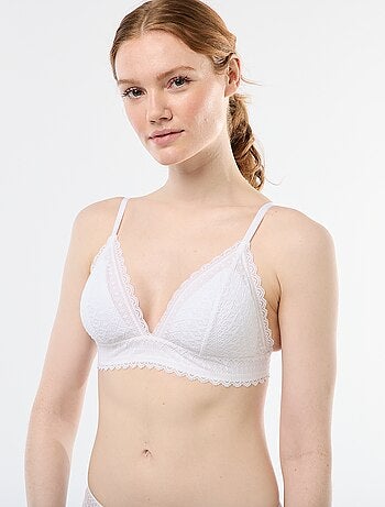 Reggiseno a triangolo in pizzo