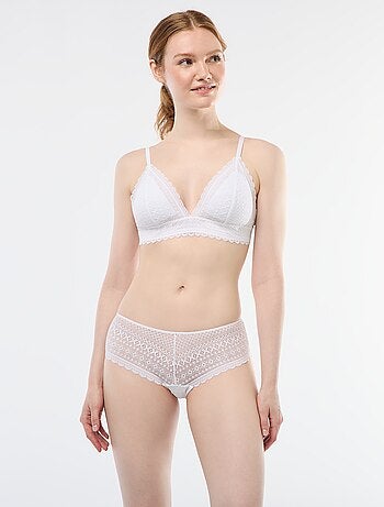Reggiseno a triangolo in pizzo
