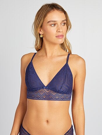 Reggiseno a triangolo in pizzo