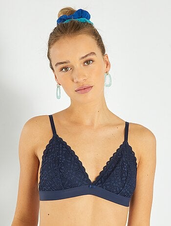Reggiseno a triangolo in pizzo