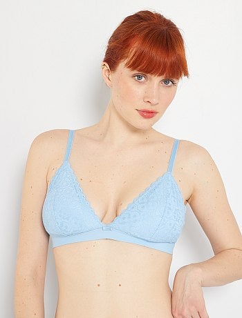 Reggiseno con spalline staccabili - MARRONE - Kiabi - 10.00€