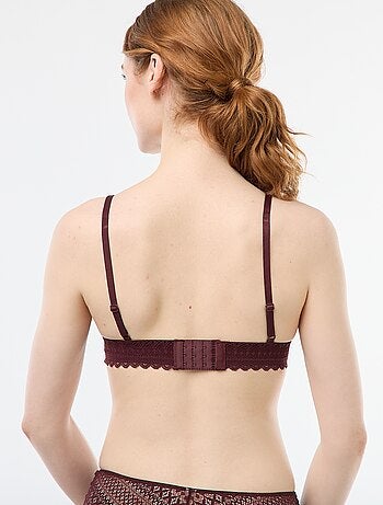 Reggiseno a triangolo in pizzo