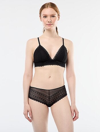 Reggiseno a triangolo in pizzo