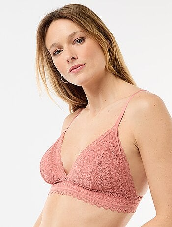 Reggiseno a triangolo in pizzo