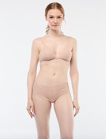 Reggiseno a triangolo in pizzo