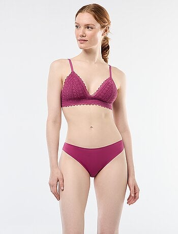 Reggiseno a triangolo in pizzo
