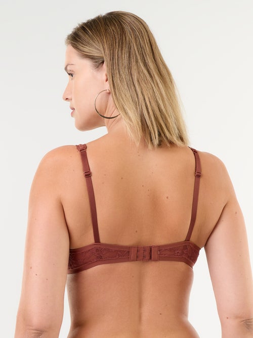 Reggiseno a triangolo in pizzo traforato - Kiabi Reggiseno a triangolo in pizzo traforato - Kiabi