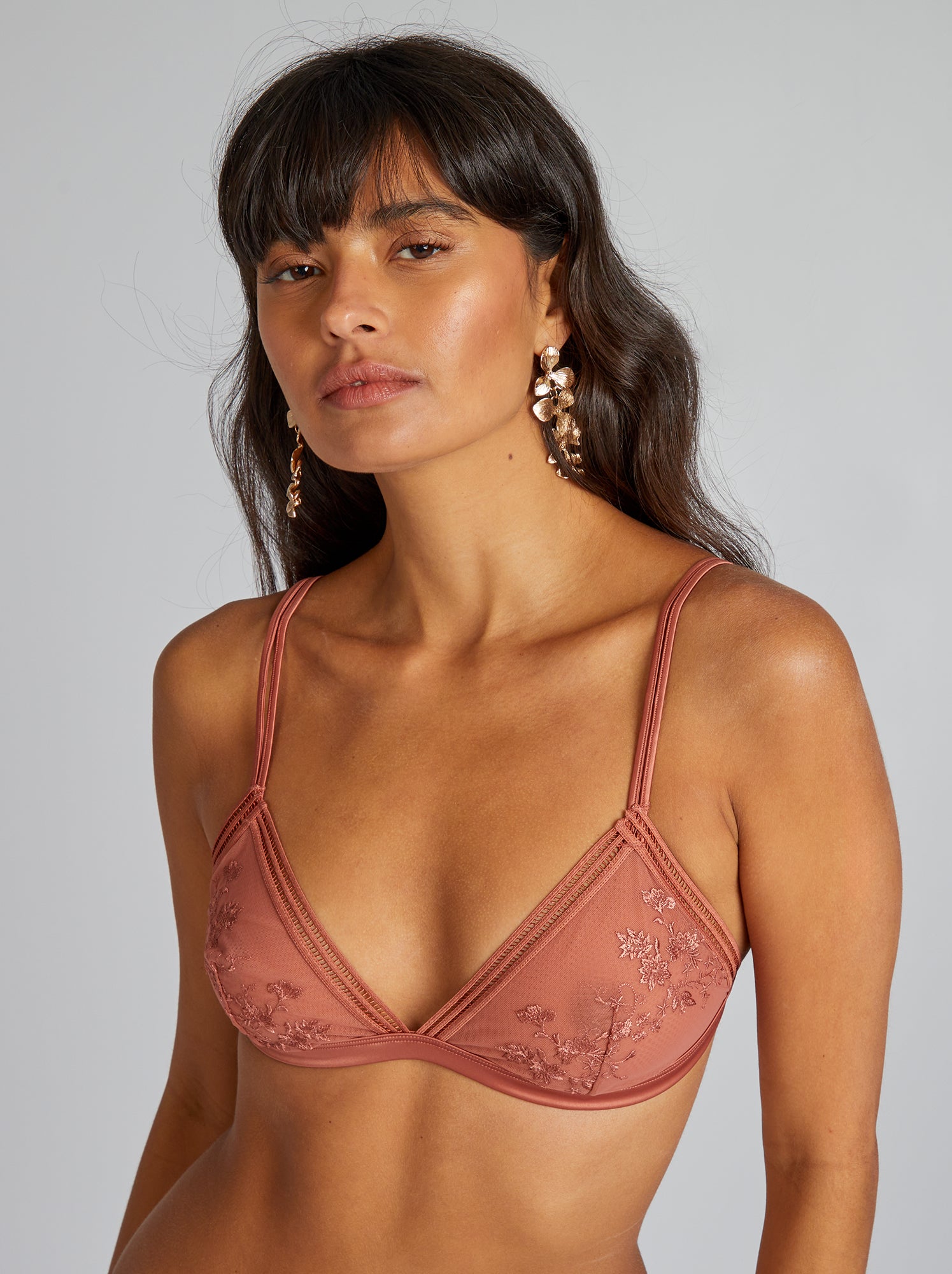 Reggiseno a triangolo in tulle ROSA Kiabi 12.00