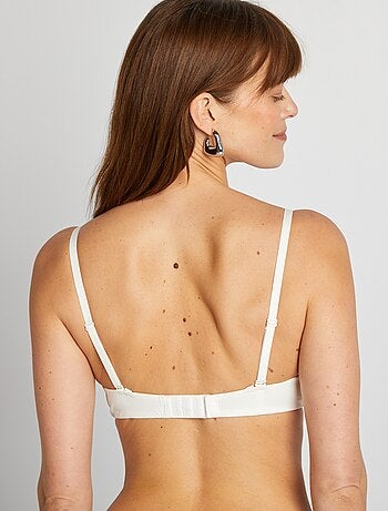Reggiseno a triangolo invisibile in microfibra