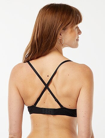 Reggiseno a triangolo invisibile in microfibra