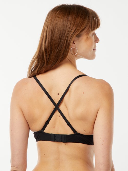 Reggiseno a triangolo invisibile in microfibra - Kiabi