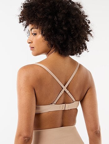 Reggiseno a triangolo invisibile in microfibra