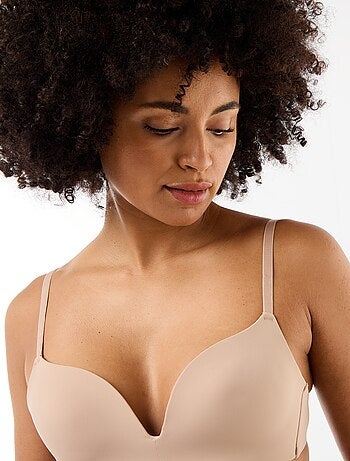 Reggiseno a triangolo invisibile in microfibra