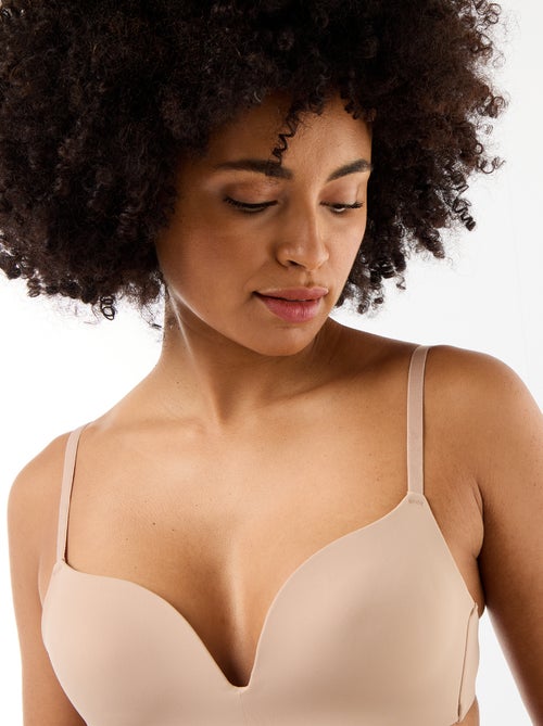 Reggiseno a triangolo invisibile in microfibra - Kiabi