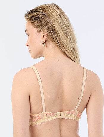 Reggiseno a triangolo senza ferretto in pizzo