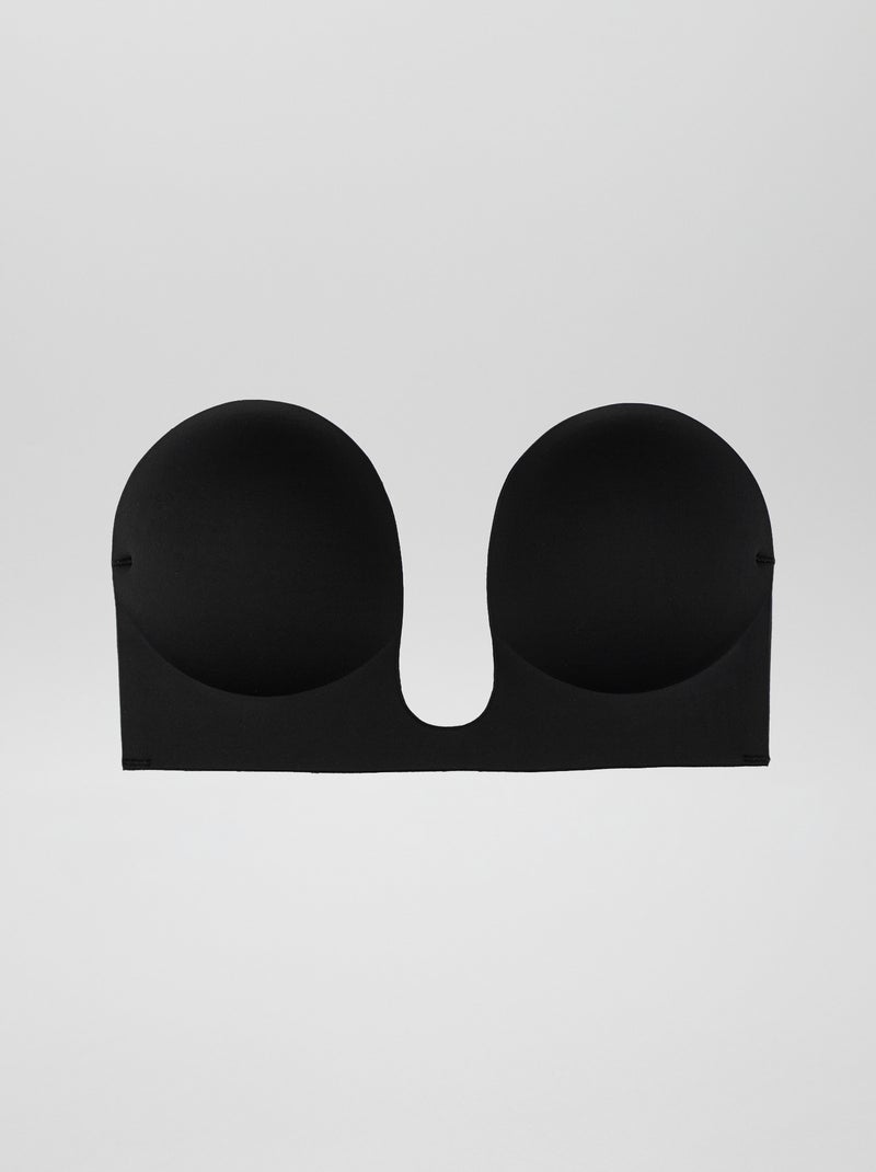 Reggiseno adesivo schiena nuda 'Bye Bra' NERO - Kiabi