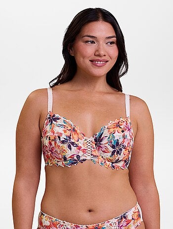 Reggiseno avvolgente in pizzo con ferretto Arum 'Sans Complexe'