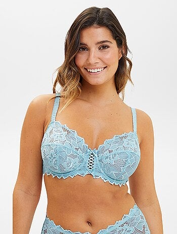 Reggiseno avvolgente in pizzo con ferretto Arum 'Sans Complexe'