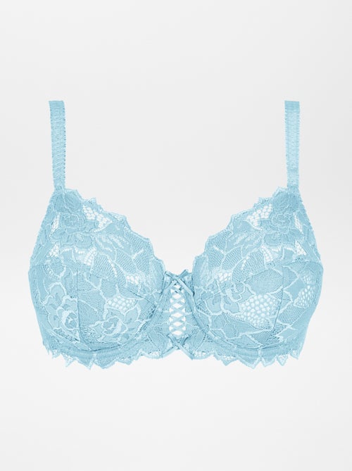 Reggiseno avvolgente in pizzo con ferretto Arum 'Sans Complexe' - Kiabi