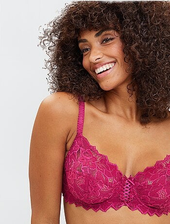 Reggiseno avvolgente in pizzo con ferretto Arum 'Sans Complexe'
