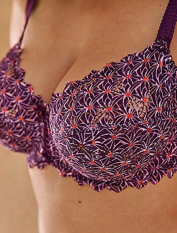 Reggiseno avvolgente in pizzo con ferretto Arum 'Sans Complexe'