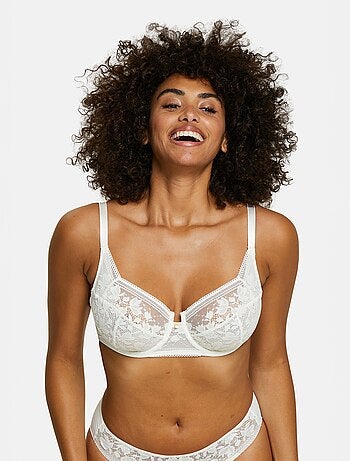 Reggiseno avvolgente in pizzo con ferretto 'Sans Complexe'