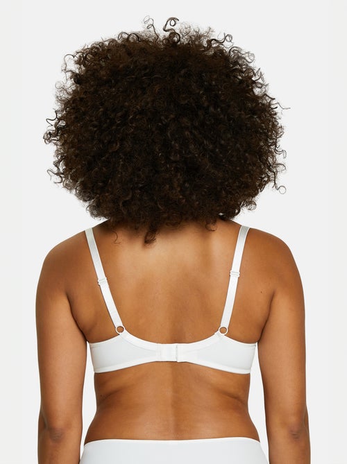 Reggiseno avvolgente in pizzo con ferretto 'Sans Complexe' - Kiabi Reggiseno avvolgente in pizzo con ferretto 'Sans Complexe' - Kiabi
