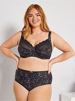 Taglie forti donna - Reggiseno avvolgente - Kiabi