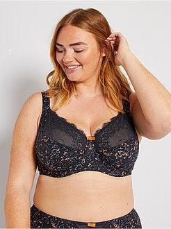 Taglie forti donna - Reggiseno avvolgente - Kiabi