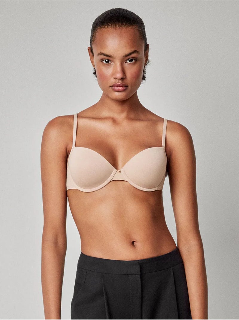 Reggiseno base multiposizione Rosa - Kiabi