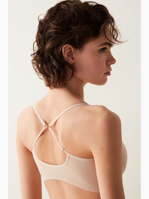 Reggiseno basic imbottito senza cuciture senza ferretto penti - Kiabi Reggiseno basic imbottito senza cuciture senza ferretto penti - Kiabi