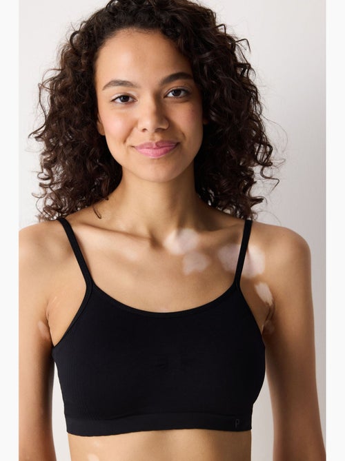 Reggiseno basic imbottito senza cuciture senza ferretto penti - Kiabi Reggiseno basic imbottito senza cuciture senza ferretto penti - Kiabi