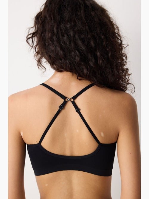 Reggiseno basic imbottito senza cuciture senza ferretto penti - Kiabi Reggiseno basic imbottito senza cuciture senza ferretto penti - Kiabi