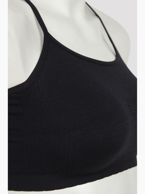 Reggiseno basic imbottito senza cuciture senza ferretto penti - Kiabi Reggiseno basic imbottito senza cuciture senza ferretto penti - Kiabi
