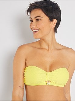 Reggiseno bikini a fascia - Kiabi