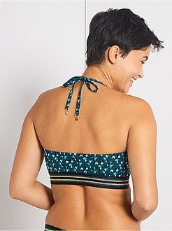 Reggiseno bikini a fascia imbottito - Kiabi