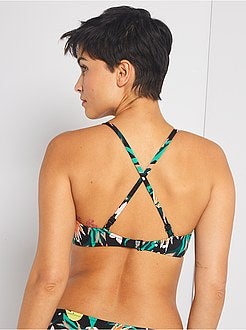 Reggiseno bikini a triangolo imbottito - Kiabi