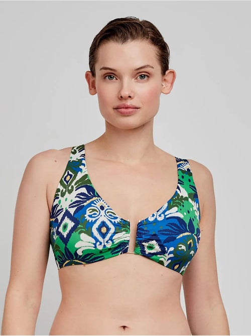 Reggiseno bikini gran capienza con foam estraibile - Kiabi Reggiseno bikini gran capienza con foam estraibile - Kiabi