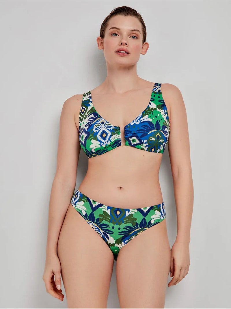 Reggiseno bikini gran capienza con foam estraibile Multicolore - Kiabi