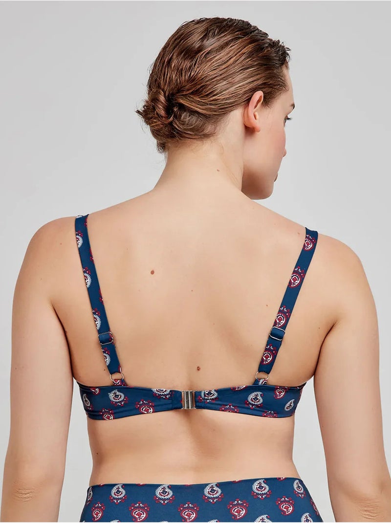 Reggiseno bikini gran capienza senza foam Multicolore - Kiabi