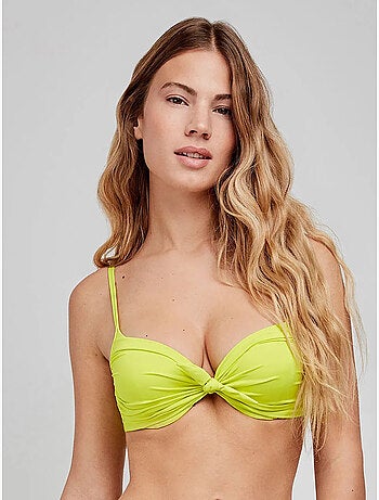 Reggiseno bikini push up con ferretto