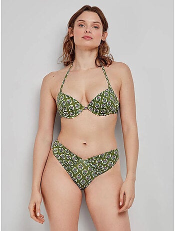Reggiseno bikini push up con ferretto