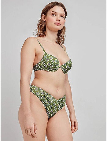 Reggiseno bikini push up con ferretto