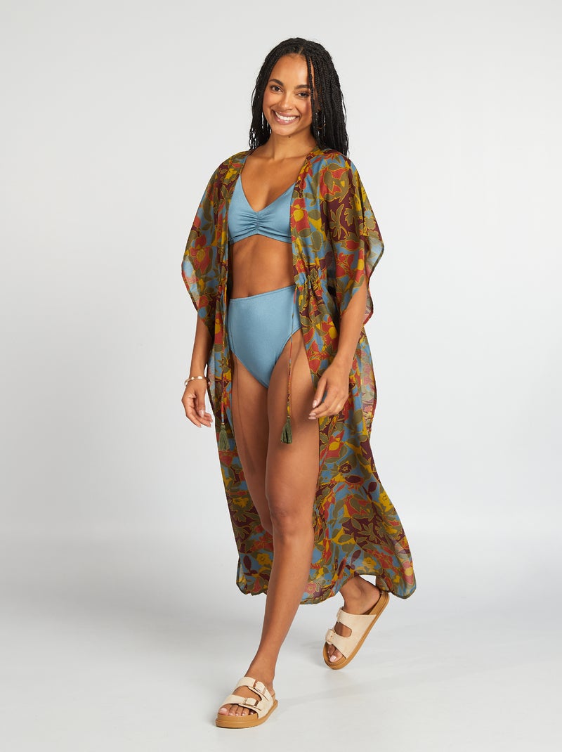 Reggiseno bikini sportivo BLU - Kiabi