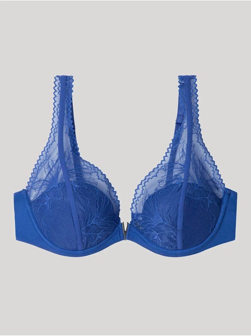 Reggiseno bralette di pizzo blu klein - Kiabi Reggiseno bralette di pizzo blu klein - Kiabi