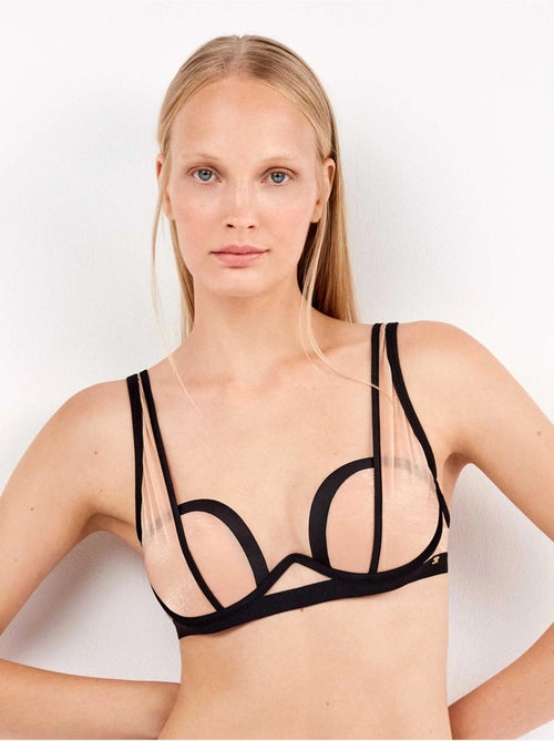 Reggiseno braletter lurex semitrasparente - Kiabi Reggiseno braletter lurex semitrasparente - Kiabi