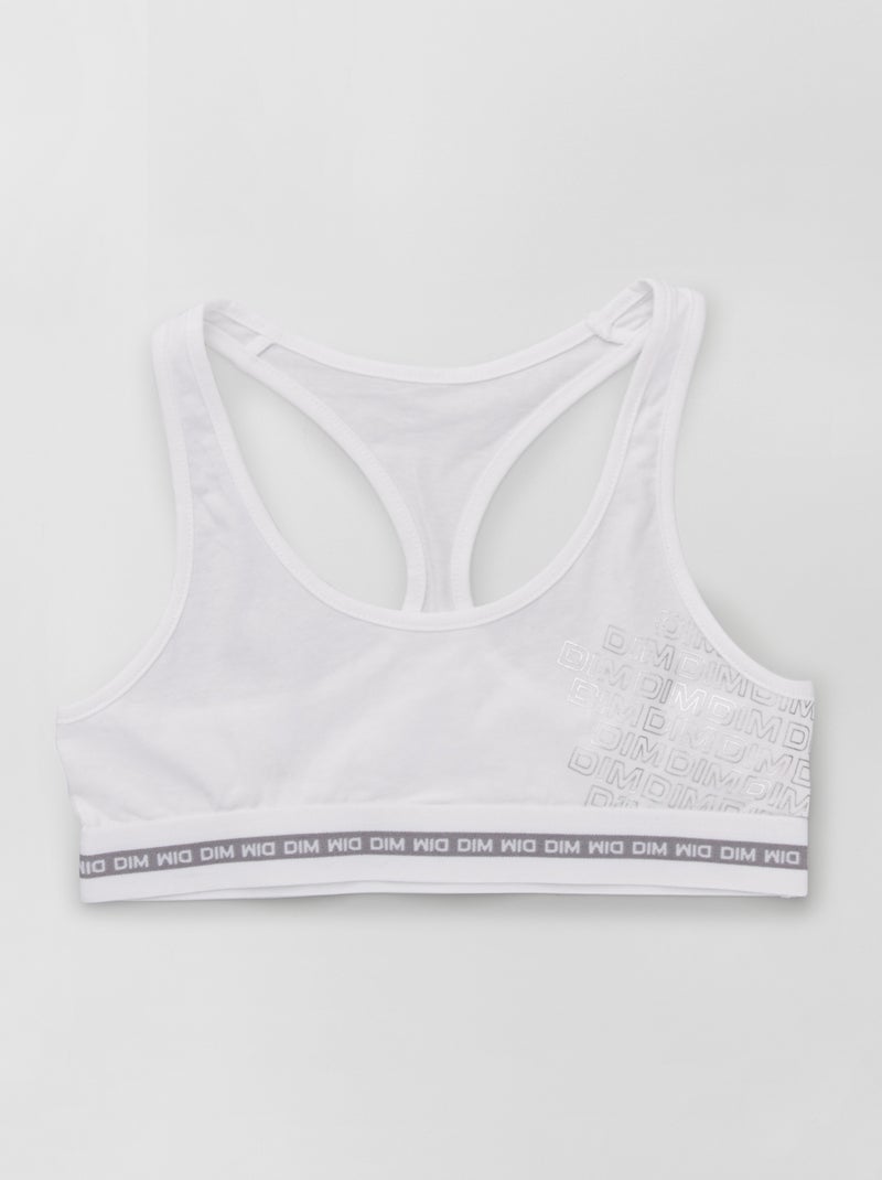 Reggiseno brassière 'DIM' BIANCO - Kiabi
